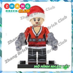 Mô hình nhân vật Giáng sinh Batgirl Black Panther Cyclops Falcon Red Robin Flash Marry Christmas POGO PG8189