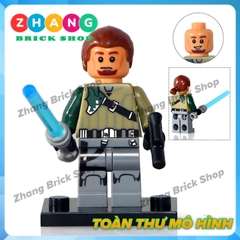 Xếp hình Star Wars Hunter Droid - Boba Fett - Stormtrooper - Bodhi Rook - Hera - Pao Lego Minifigures POGO PG8066