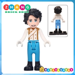 Xếp hình Elsa - Anna - Ariel - Aurora - Maleficent - Ursula - Prince Eric Lego Minifigures Lele F018 025