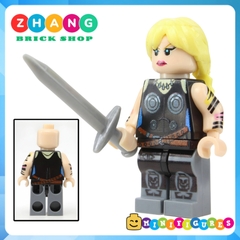 Xếp hình Thane - Valkyrie - Taskmaster -Skaar
- Ares - Gorgon - Catwoman siêu anh hùng Lego Minifigures POGO PG8122