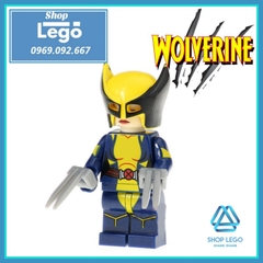 Xếp hình Nữ người sói Wolverine Laura Kinney trong The Savage Clone - X-23 Lego Minifigures Kopf KF432