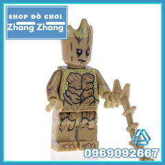 Xếp hình Avengers Infinity War Siêu anh hùng Marvel Lego Minifigures POGO PG8130