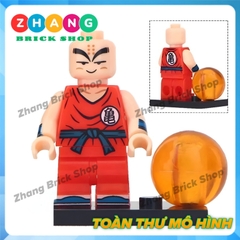 Xếp hình Dragon Ball Android 17 - Krillin
- Tien Shinhan
- Chiaotzu
- Goku - Vegeta Lego Minifigures Koruit KT1007