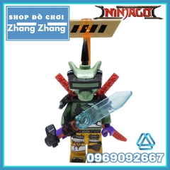 Đồ chơi Xếp hình Ninjago gồm ltron - Slash - Cole - Unagami - Jay- Kai- Flop- Lloyd Minifigures HJ104