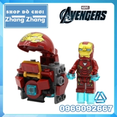 Đồ chơi Xếp hình Thanos đại chiến Iron man Thor Hulk Ant-Man Hawkeye Captain Marvel Minifigures Sy6399