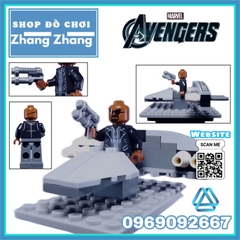 Đồ chơi Xếp hình SpiderMan Thor gồm Star Lord Vision - Captain Marvel Thanos - Nick Fury Minifigures Lele 34074