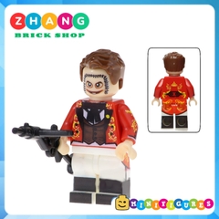 Xếp hình Alfred - Bruce Wayne - Fish - Jerome - Riddler - Hugo Gordon Red Lantern Supergirl Lego Minifigures POGO PG8119