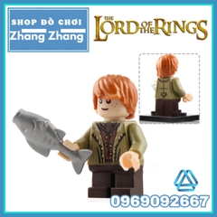 Xếp hình The Lord of the Rings Dwalin - Bifur - Bain - Balin - Thorin - Bilbo Baggins Lego Minifigures POGO PG8150