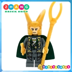 Xếp hình Loki - Robin - Wolverine - shazam - Flash - Nightwing - Venom - Deadpool DC Lego Minifigures Xinh X010 - 018