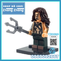 Xếp hình Justice League Batman - Wonder Woman - Luther - Deathstroke - Red Hood - Super man Lego Minifigures Xinh X0108