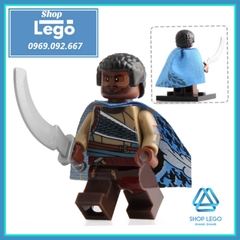 Xếp hình Black Panther TChalla WKabi Wakanda Killmonger Shuri báo đen Lego Minifigures Xinh X0191