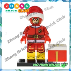 Mô hình nhân vật Giáng sinh Batgirl Black Panther Cyclops Falcon Red Robin Flash Marry Christmas POGO PG8189