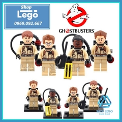 Xếp hình Ghostbusters Peter Venkman - Egon Spengler - Ray Stantz- Winston Zeddemore Lego Minifigures Xinh X108 111