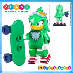 Xếp hình Sonic Jet - Metal Sonic - Sticks - Nack - Polar Bear - Chaos - Espio - Infinitto Lego Minifigures WM6088