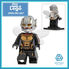 Xếp hình Ant Man & The Wasp Người kiến Luis - Hank Pym - Janet Van Dyne - Goliath Lego Minifigures Xinh X0224