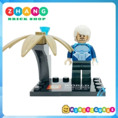 Xếp hình Avengers: Age of Ultron Henchman Ultron Sentry Baron Struker Quick Silver Black Widow Lego Minifigures SY276