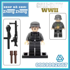 Đồ chơi xếp hình Call of Duty Phát xít Đức trong thế chiến 2 Minifigures JG011 014