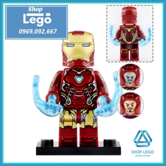 Xếp hình Tuyển tập Iron-man Thanos Warmachine  mk1 Lego Minifigures xinh X0252