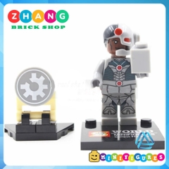 Xếp hình Hawkeye Galactus Robin Cyborg Jean Grey Deadpool Nova Marvel Siêu anh hùng Lego Minifigures Sy sy258