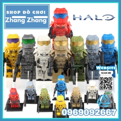 Xếp hình Halo Warrior siêu chiến binh Lego Minifigures MG0131 0138