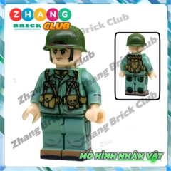 Mô hình nhân vật chiến tranh triều tiên Chí nguyện quân Trung Hàn Mỹ JC013 016 JA015 018