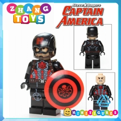 Xếp hình Captain America tuyển tập Siêu anh hùng mới nhất 2019 siêu đẹp siêu rẻ siêu hiếm Lego Minifigures Xinh X0236
