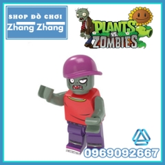 Xếp hình Plants Vs Zombies Lego Minifigures POGO PG8205