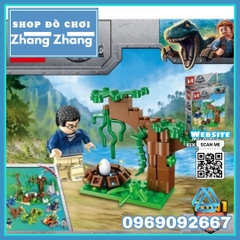 Xếp hình Công viên khủng long Jurassic World mới nhất 2020 Lego Minifigures MG2019
