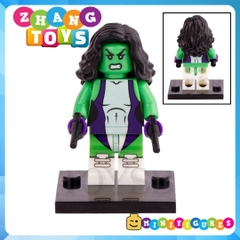 Xếp hình Avengers Civil War Falcon - Winter Soldier - She Hulk - Black Panther - War Machine Lego Minifigures Xinh x0114