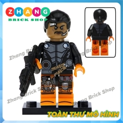 Xếp hình Dr. Nemesis   - Colossus   - Sabretooth   - Bishop  - Executioner Siêu anh hùng Lego Minifigures POGO PG8083