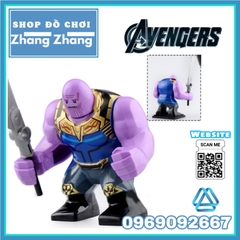Xếp hình Thanos The Avengers : Endgame Lego Minifigures Koruit Xp180