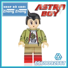 Xếp hình Tuyển tập Cậu bé Người máy Astro Boy Lego Minifigures Kopf KF6074