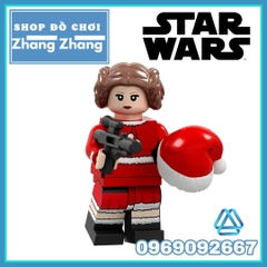 Xếp hình Star Wars Stormtrooper Darth Vader - Rebel Trooper Han Solo Leia Lego Minifigures Luke Skywalker POGO PG8200