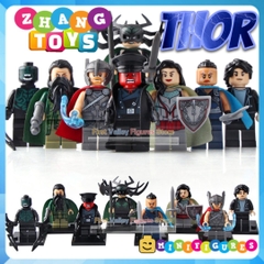 Xếp hình Thần Sấm Thor : Đấu trường Ragnarok Lego Minifigures Xinh X0172