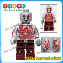 Mô hình nhân vật Star lord Ronan Rocket Raccoon Nebula Gamora Drax Becool 0175 0180 Zhang Brick Shop