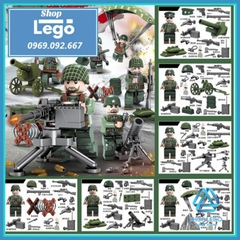 Xếp hình Cuộc chiến Liên Triều Bộ binh Mỹ Lego Minifigures No.71020