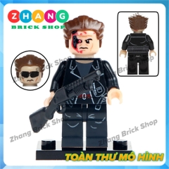 Xếp hình siêu anh hùng DC Comics Batman, Flash, Black Panther Comics Lego Minifigures POGO PG8088