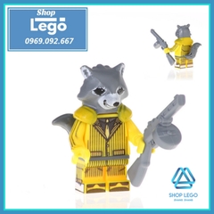 Xếp hình Deadpool - Wolverine - Groot - Rocket Raccoon - Carnage Lego Minifigures POGO PG8159