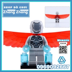Xếp hình Captain America - Super Adaptoid - SpiderBoy - She Hulk - Hammer - Coulson Marvel Lego Minifigures Xinh X0151
