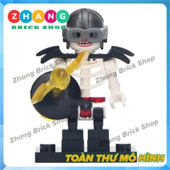 Xếp hình Ninjago tộc xương Chopov - Kruncha - Nuckal - Frakjaw - Whyplash - Krazi Lego Minifigures Lele A041 048