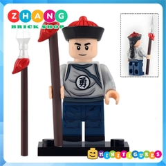 Đồ chơi xếp hình triều đình nhà Thanh Ngự tiền thị vệ đại đô đốc Minifigures Xinh X0329