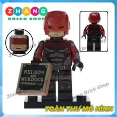 Xếp hình Dare Devil Deadshot Harley Quinn Robin Spider man Wonder Woman Joker Lego Minifigures POGO pg8196