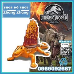 [14.5 cm] Xếp hình Lizard Thằn lằn khủng long khổng lồ Jurassic Park Công viên kỷ Jura Lego Minifigures MG1051