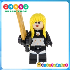 Xếp hình Black Widow - Gamora - Captain America - Riddler - Magik - Valkyrie - Beast Lego Minifigures Pogo PG8193