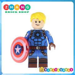 Xếp hình Black Widow - Gamora - Captain America - Riddler - Magik - Valkyrie - Beast Lego Minifigures Pogo PG8193