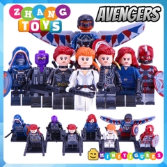Xếp hình Avengers Endgame Zemo
- Falcon - Taskmaster - Red Guardian
Black Widow Lego Minifigures Xinh X0272