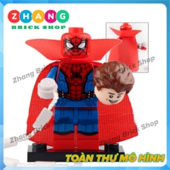 Đồ chơi xếp hình Bucky Scarlet Witch Vision Gamora Captain Falcon Loki Star-Lord Minifigures POGO PG8298