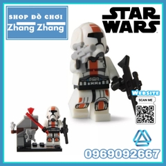 Xếp hình Star Wars Darth Maul - Anakin - C-3P0 - Darth Vader - Chewbacca - Sandtrooper - Rako Lego Minifigures SY198