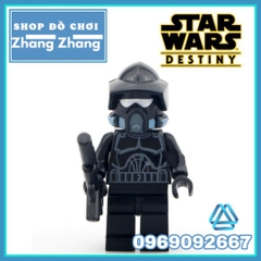 Xếp hình Star Wars ARF Shadow Clone Trooper Lego Minifigures POGO PG8004