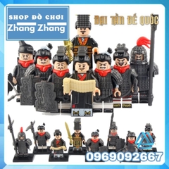 Xếp hình Đại quân Đại Tần của Tần Thủy Hoàng Xuân thu chiến quốc Lego Minifigures Koruit KT1088